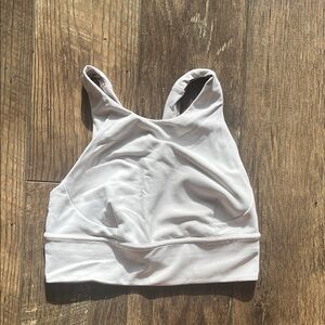 Lululemon Athletica White Sports Bra